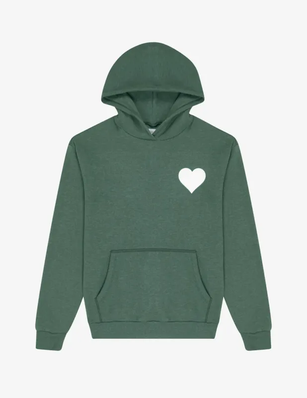 Sage Heart Hoodie sold by SPRWMN