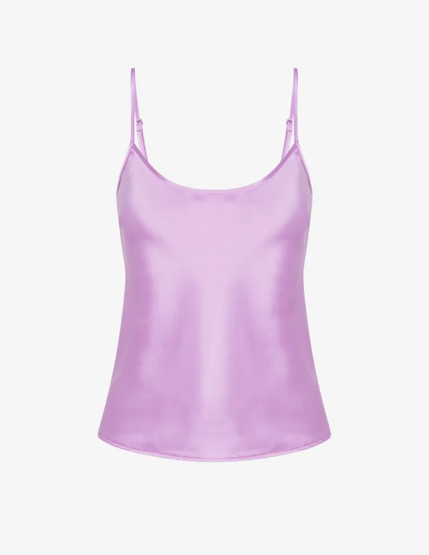 Lavender Silk Spaghetti Strap Cami sold by SPRWMN