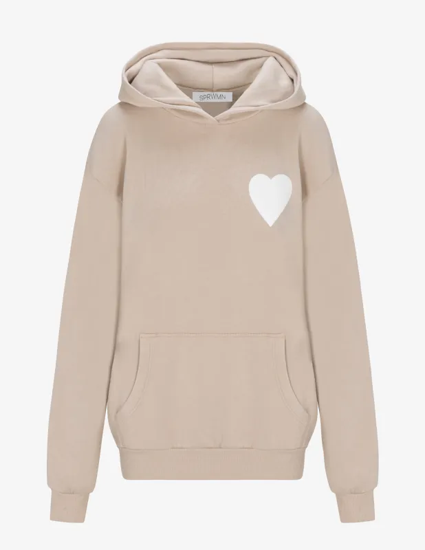 Oat Heart Hoodie sold by SPRWMN