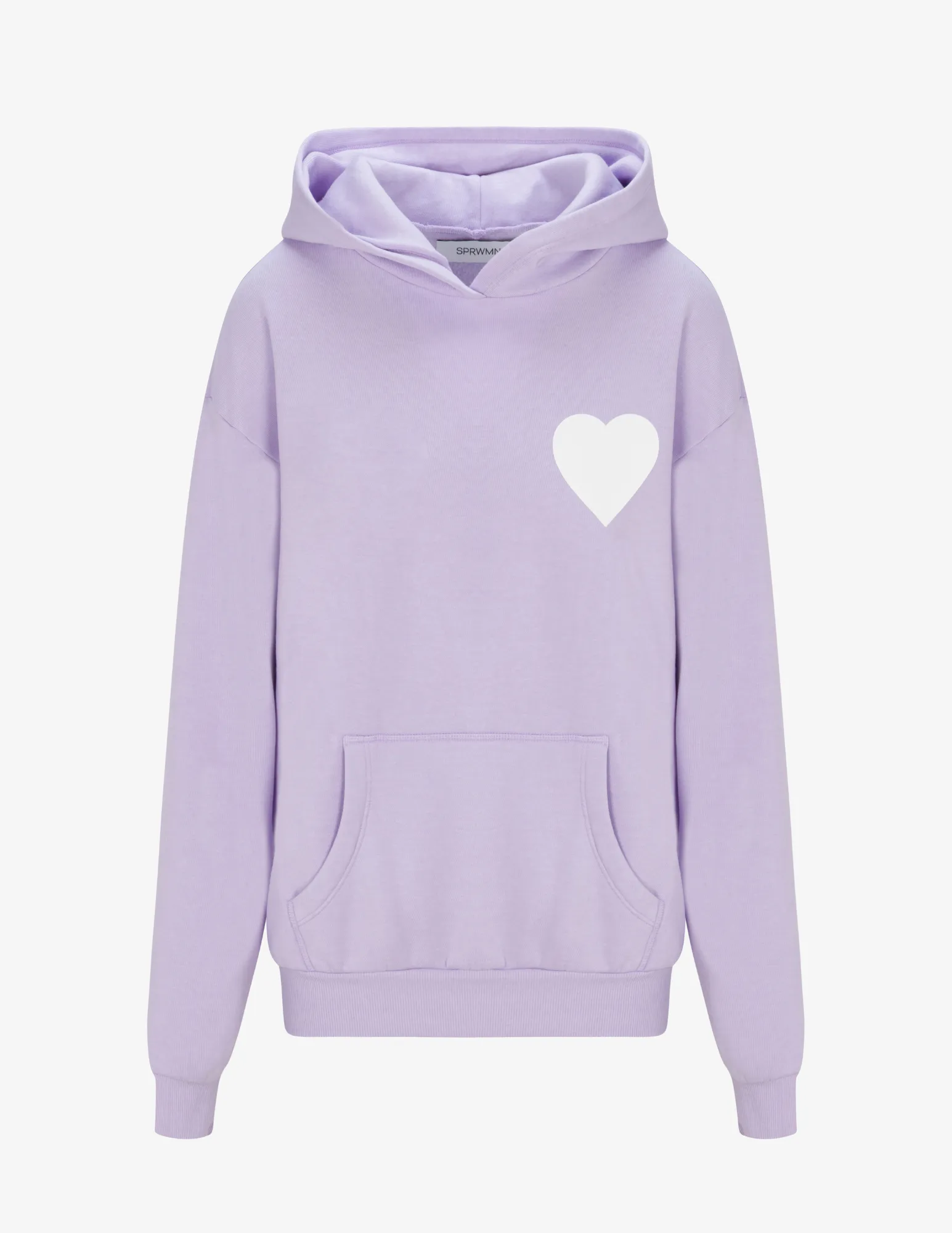 Lavender Heart Hoodie sold by SPRWMN