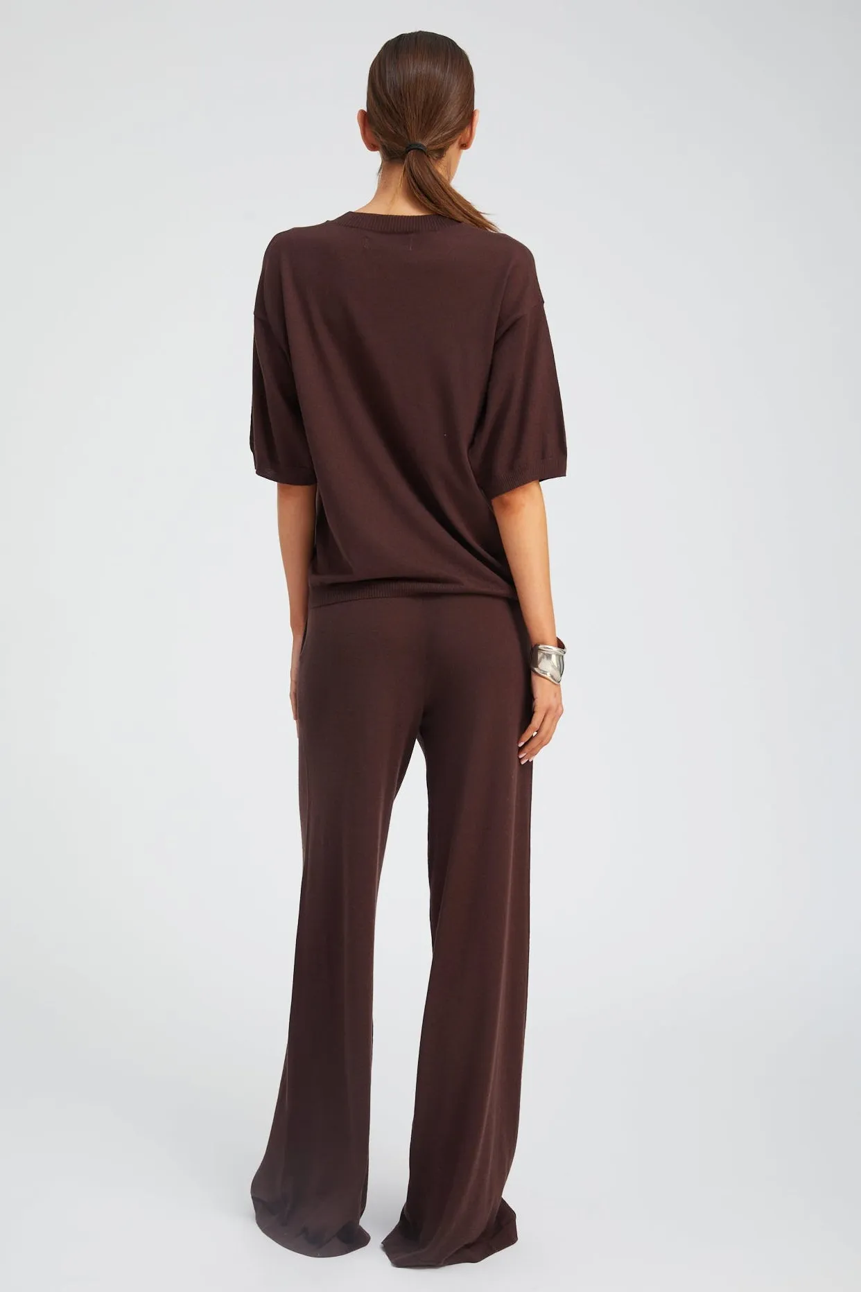 Cashmere Boxy Tee sold by SPRWMN product image thumbnail 3