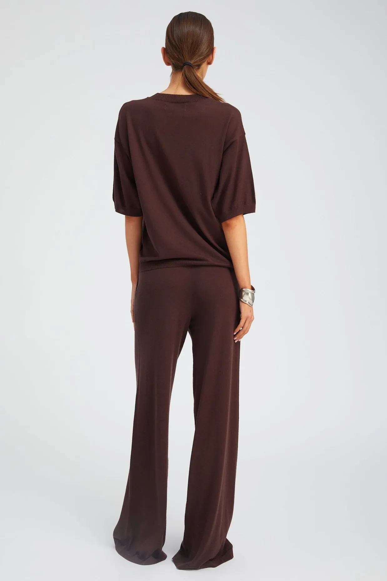 Americano Cashmere Wide Leg Pants sold by SPRWMN product image thumbnail 3