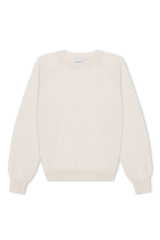 Cashmere Raglan Sweater made by SPRWMN