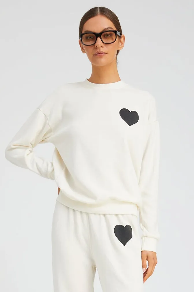 Heart Sweatshirt sold by SPRWMN