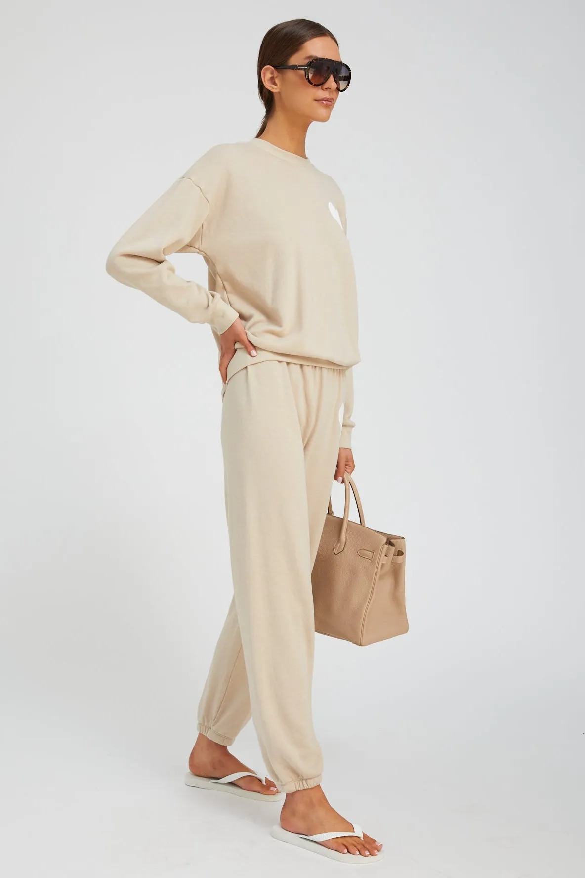 Oat Heart Sweatshirt sold by SPRWMN product image thumbnail 2