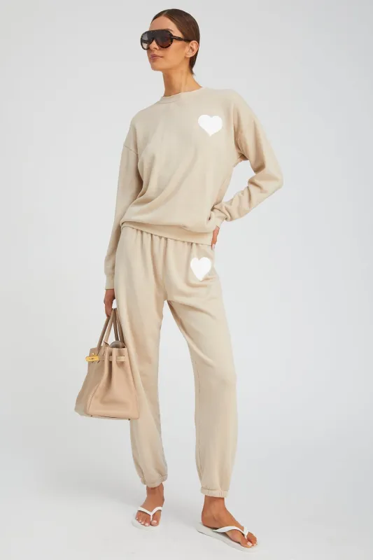 Oat Heart Sweatpants sold by SPRWMN