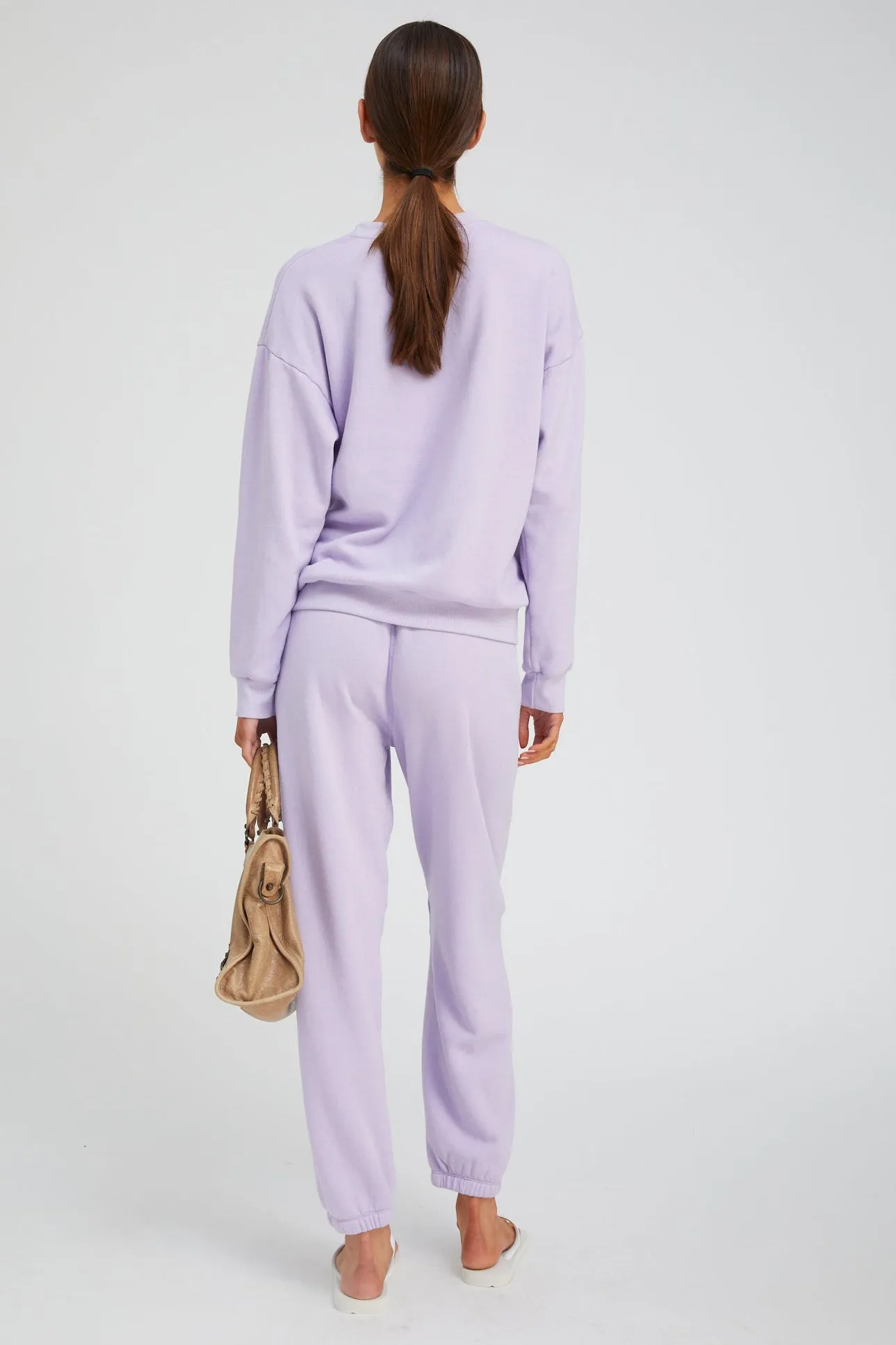 Lavender Heart Sweatpants sold by SPRWMN product image thumbnail 3