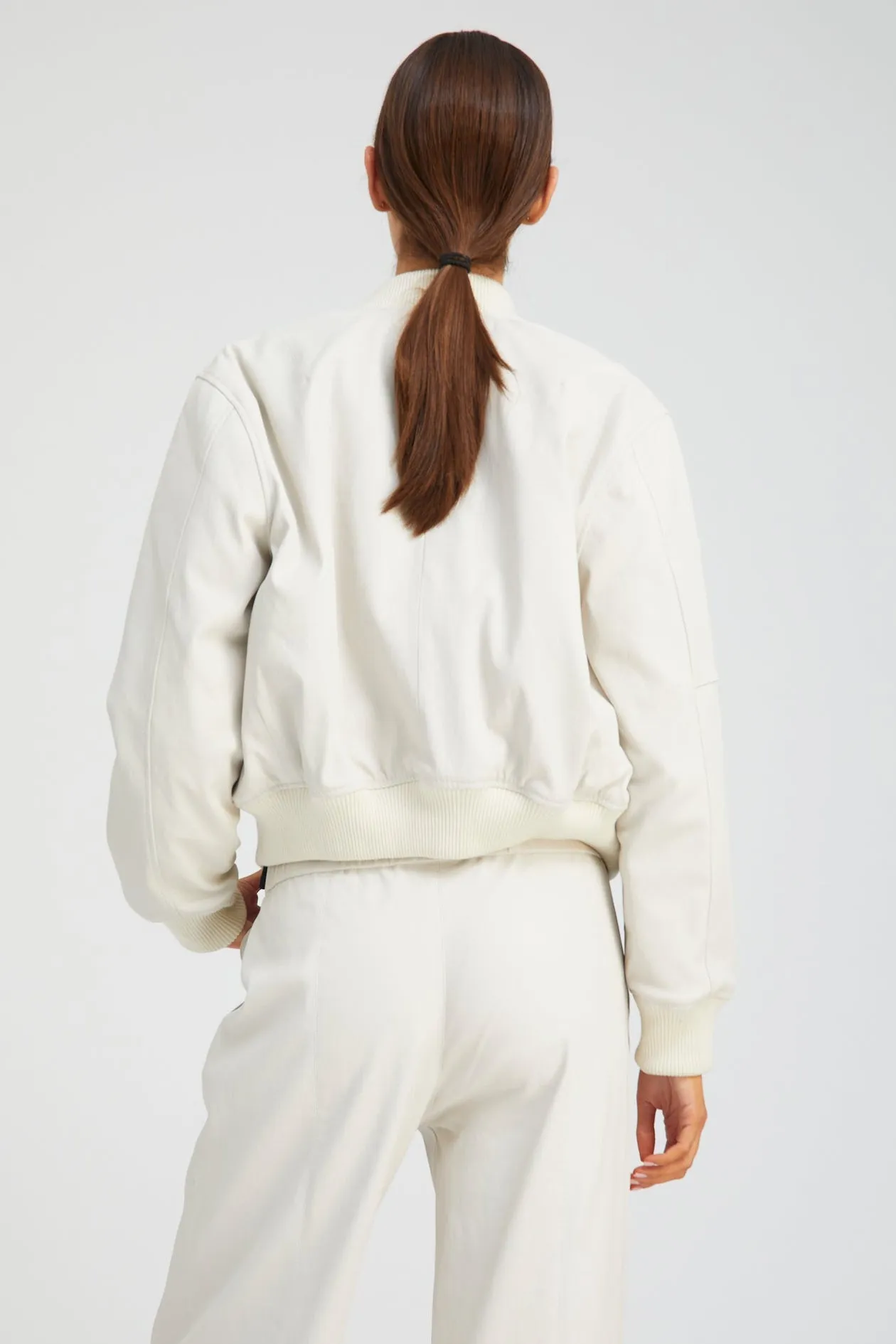 Shell Leather Classic Bomber sold by SPRWMN product image thumbnail 3