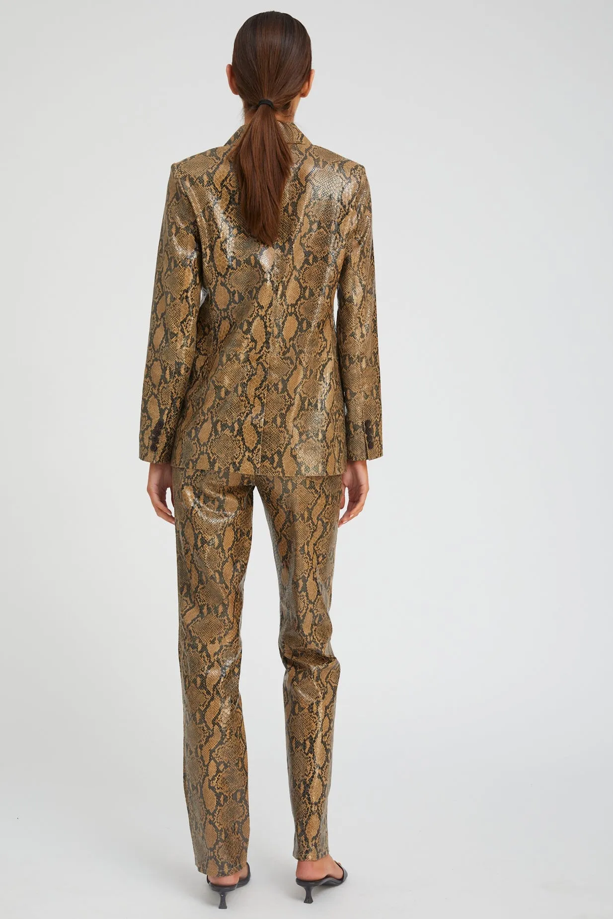 Leather Classic Blazer sold by SPRWMN product image thumbnail 3