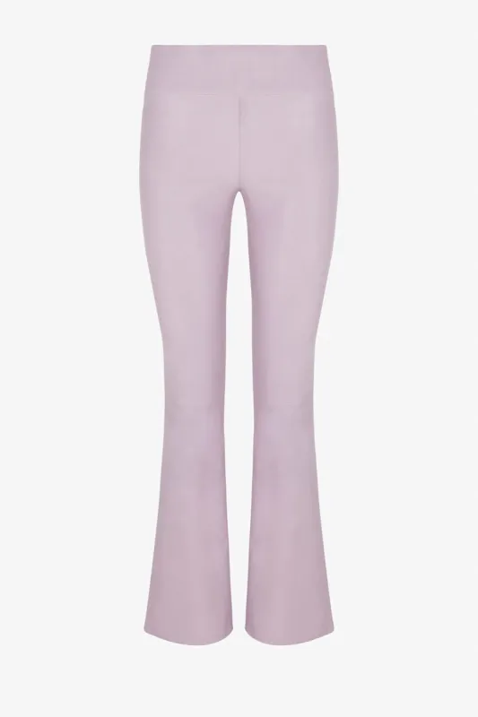 Jackie Leather Ankle Flare sold by SPRWMN