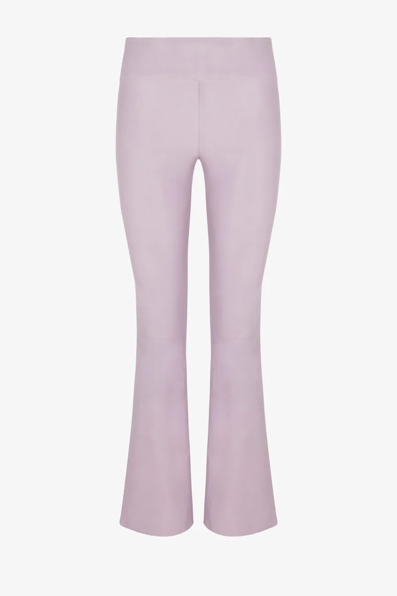 Jackie Leather Ankle Flare sold by SPRWMN