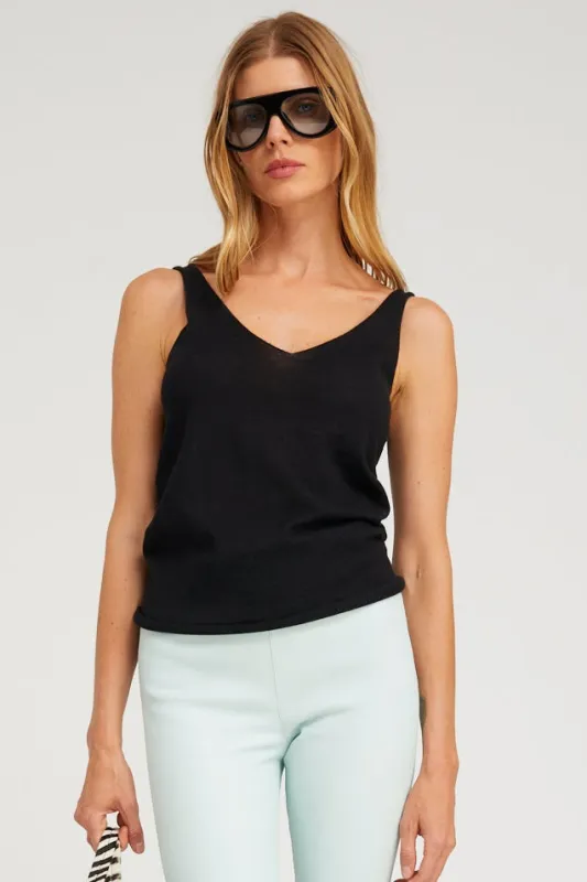 Cashmere Camille Tank sold by SPRWMN