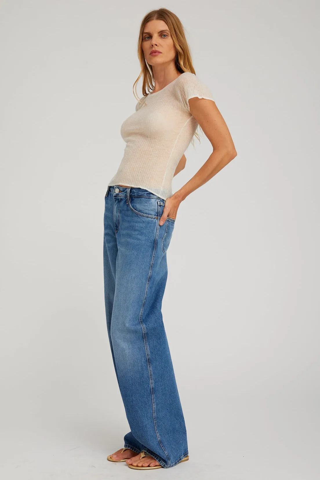 Vintage Wide Leg Denim sold by SPRWMN product image thumbnail 2