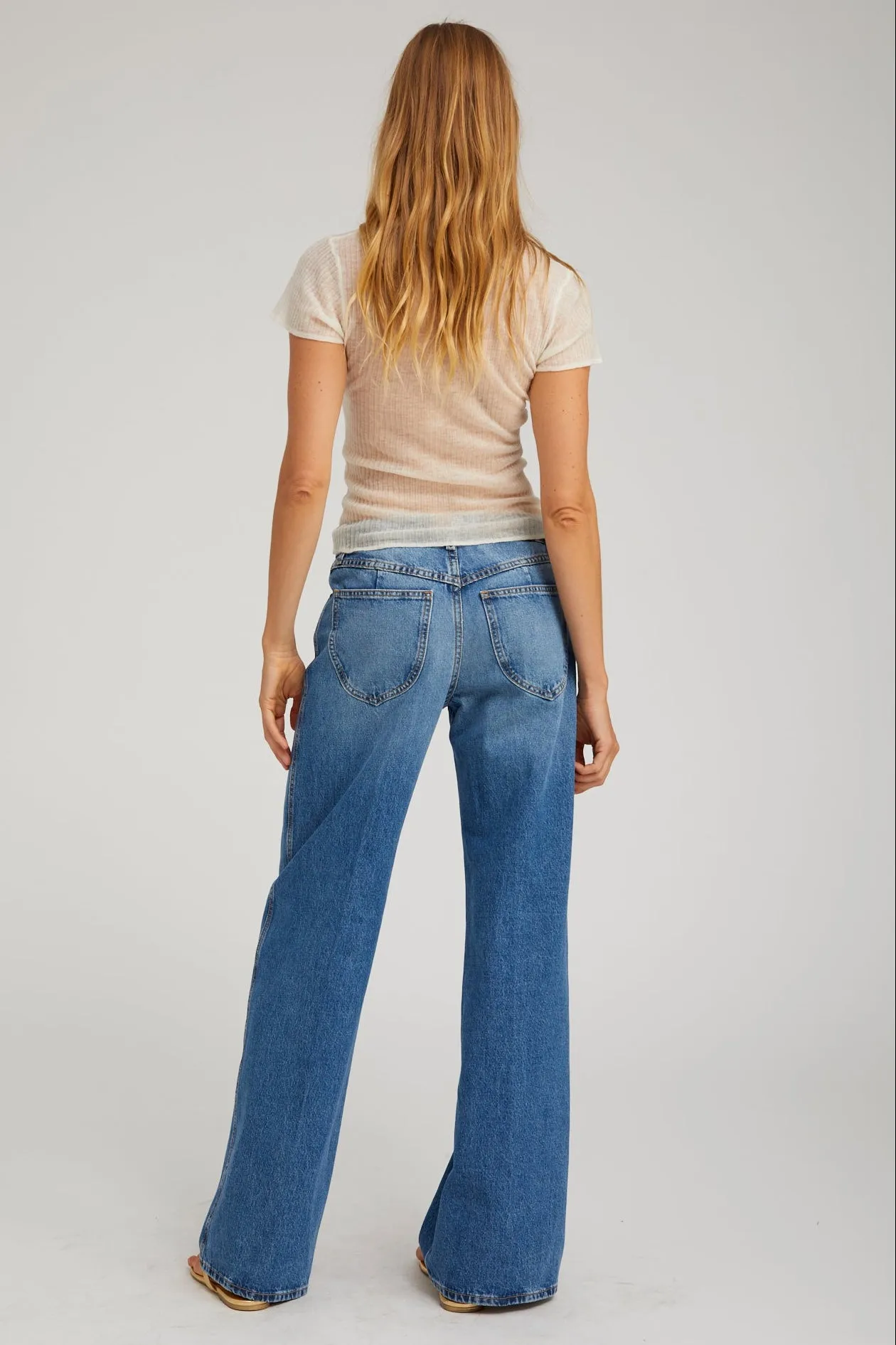 Vintage Wide Leg Denim sold by SPRWMN product image thumbnail 3