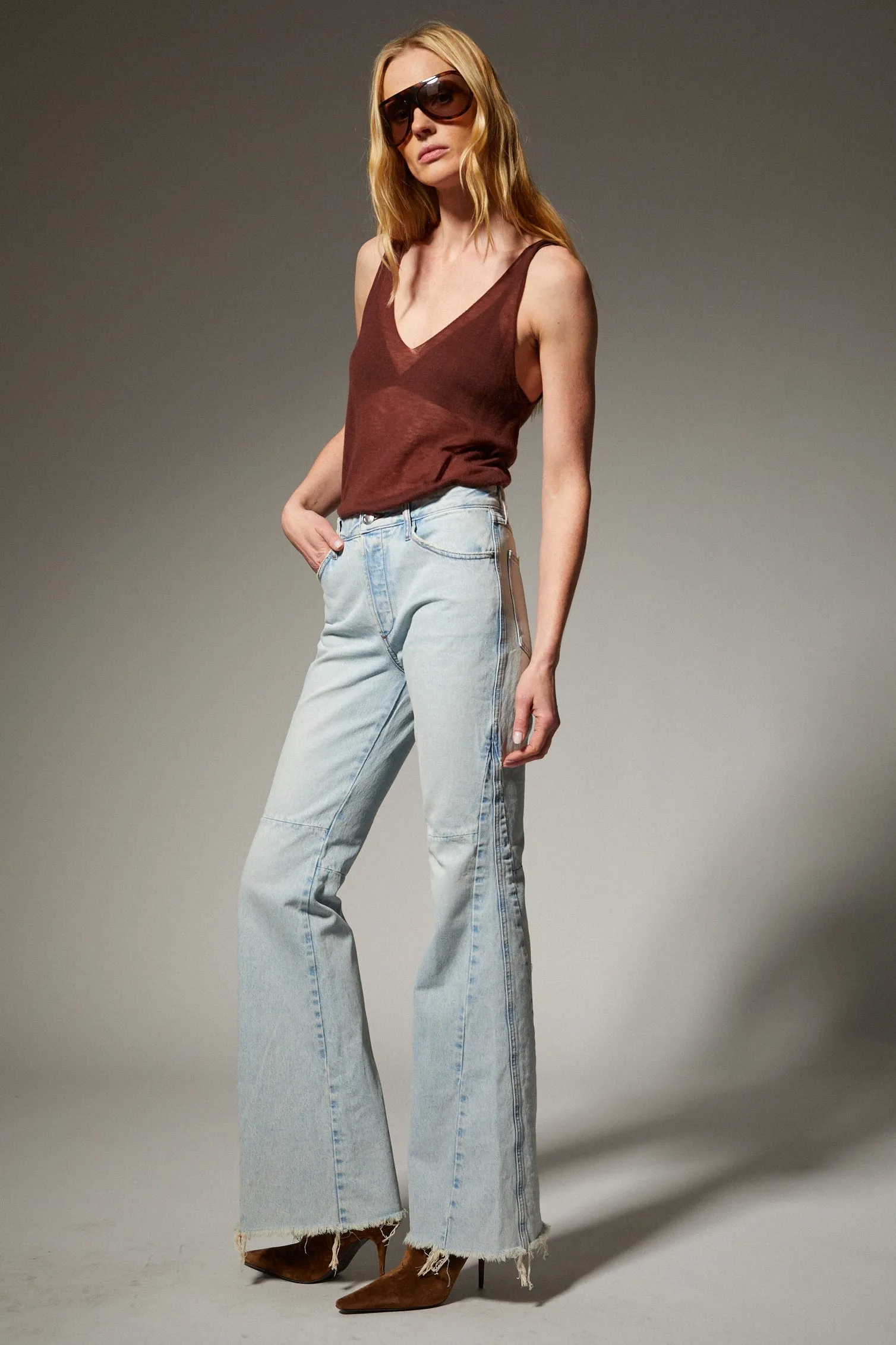 Patch Flare Denim sold by SPRWMN