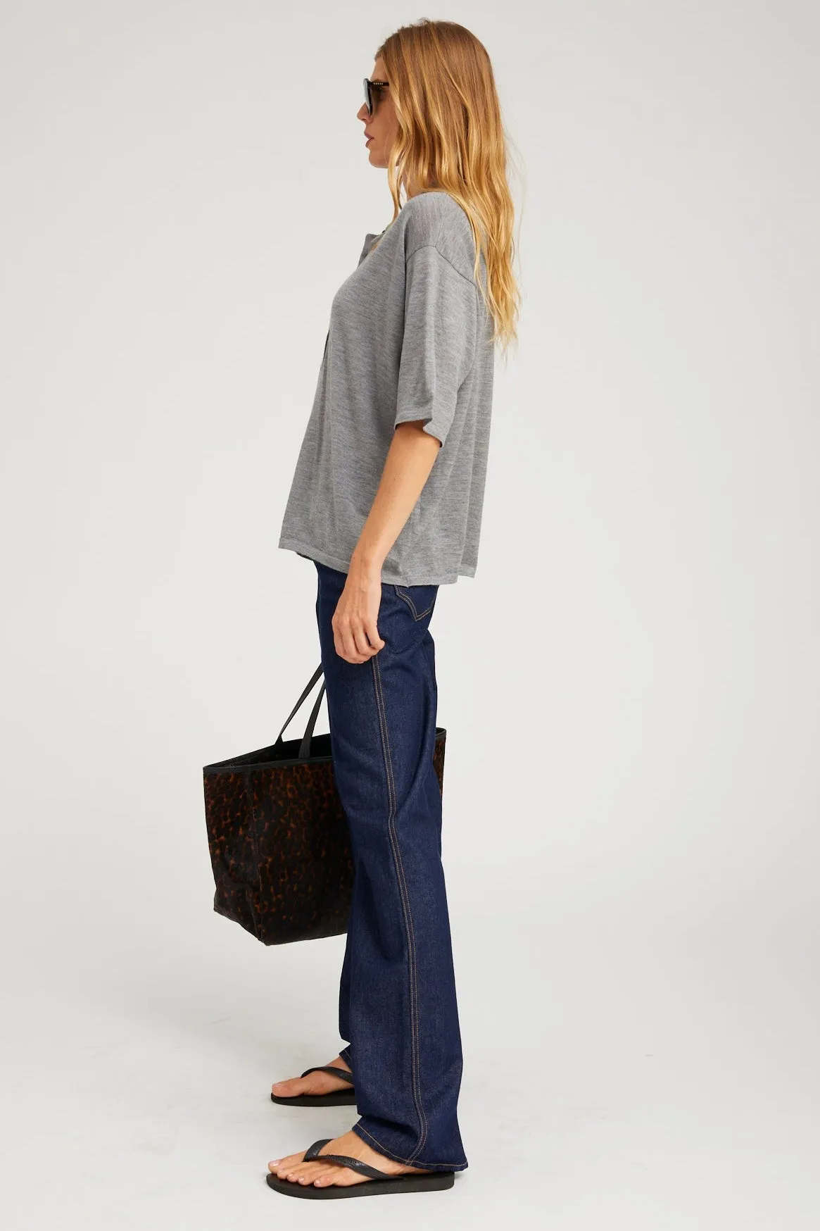 Cashmere Oversized Polo sold by SPRWMN product image thumbnail 3