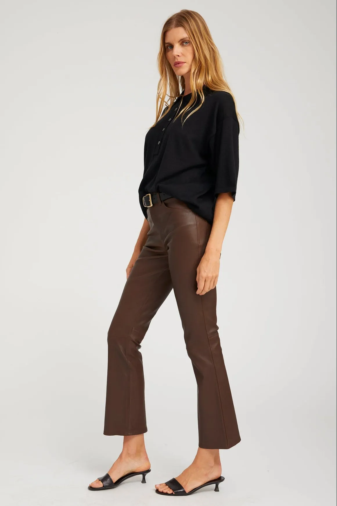 Cashmere Oversized Polo sold by SPRWMN product image thumbnail 2