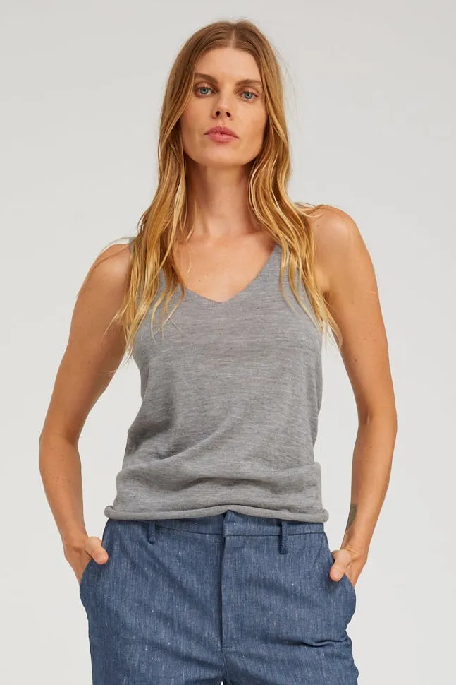 Cashmere Camille Tank sold by SPRWMN