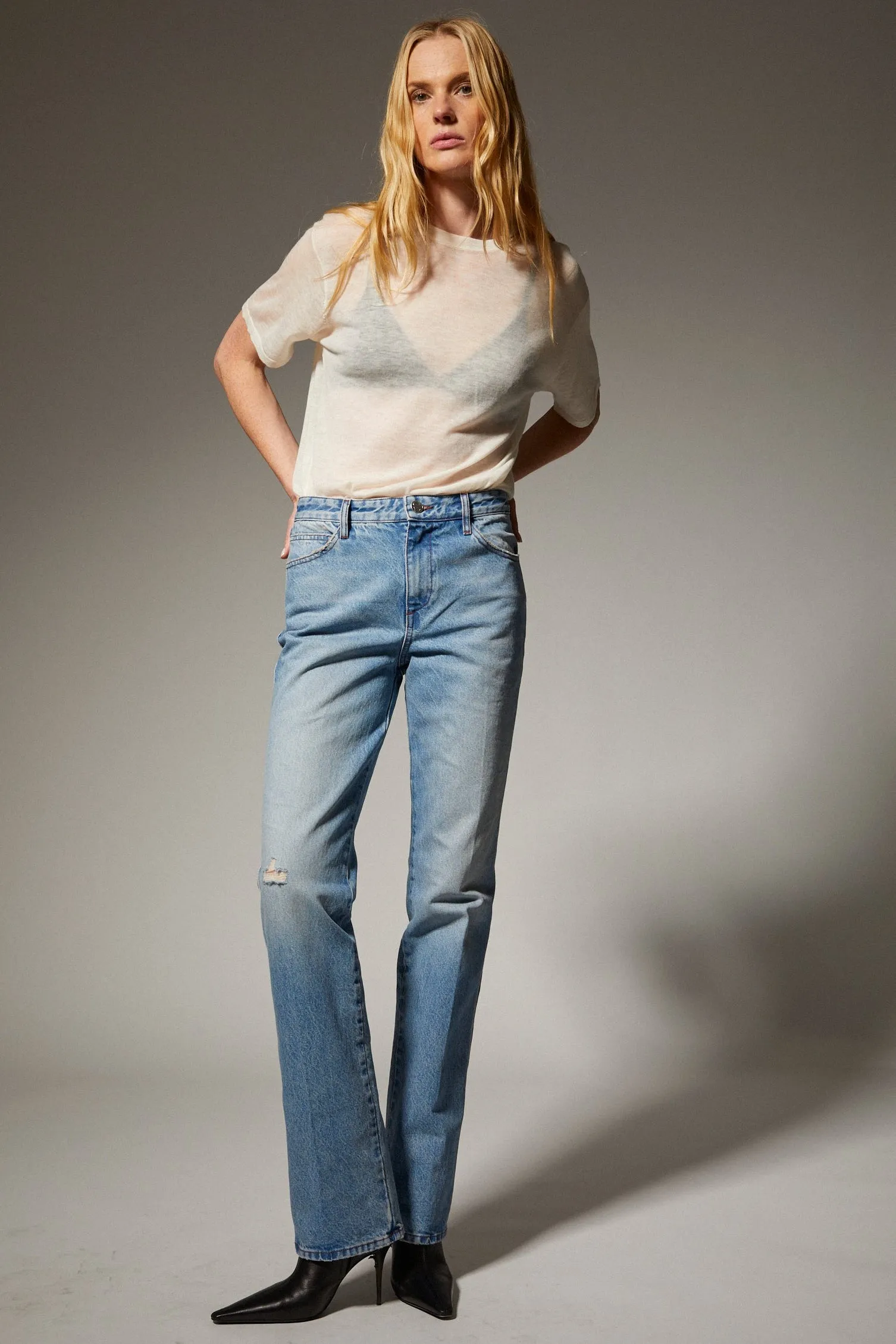 Relaxed Straight Leg Denim sold by SPRWMN