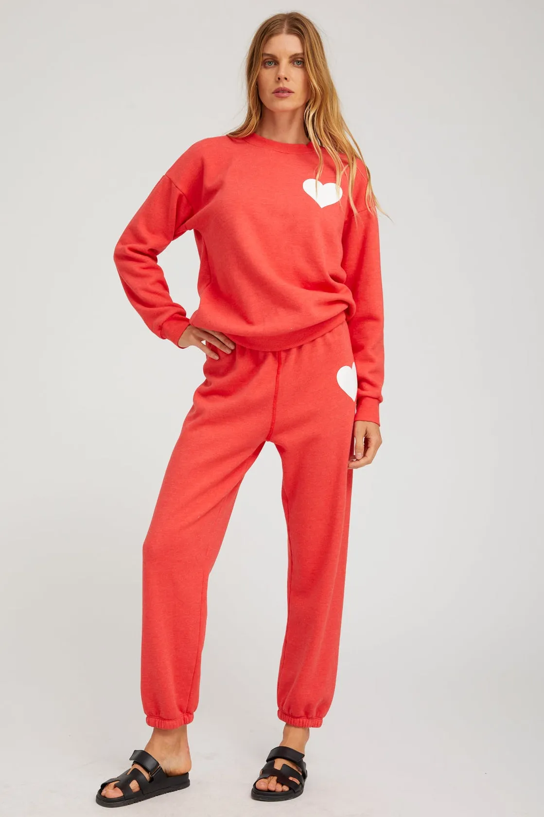 Heart Sweatpants sold by SPRWMN