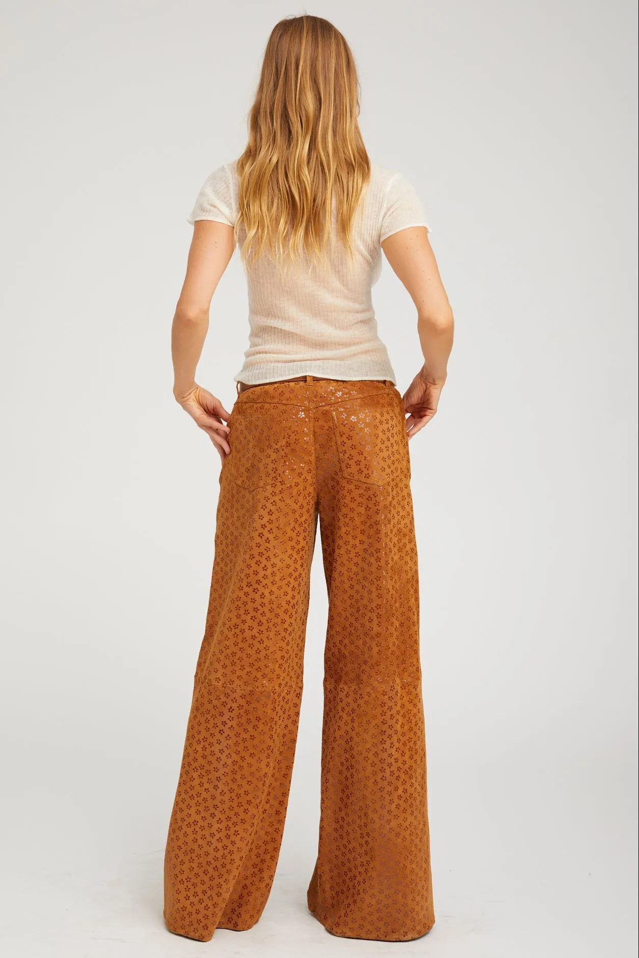 Suede 5 Pocket Wide Leg sold by SPRWMN product image thumbnail 5