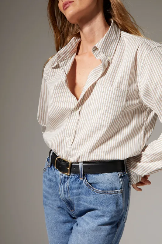 Mara Button Down sold by SPRWMN