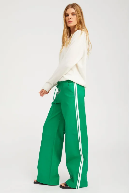 Leather Baggy Athletic Pants sold by SPRWMN