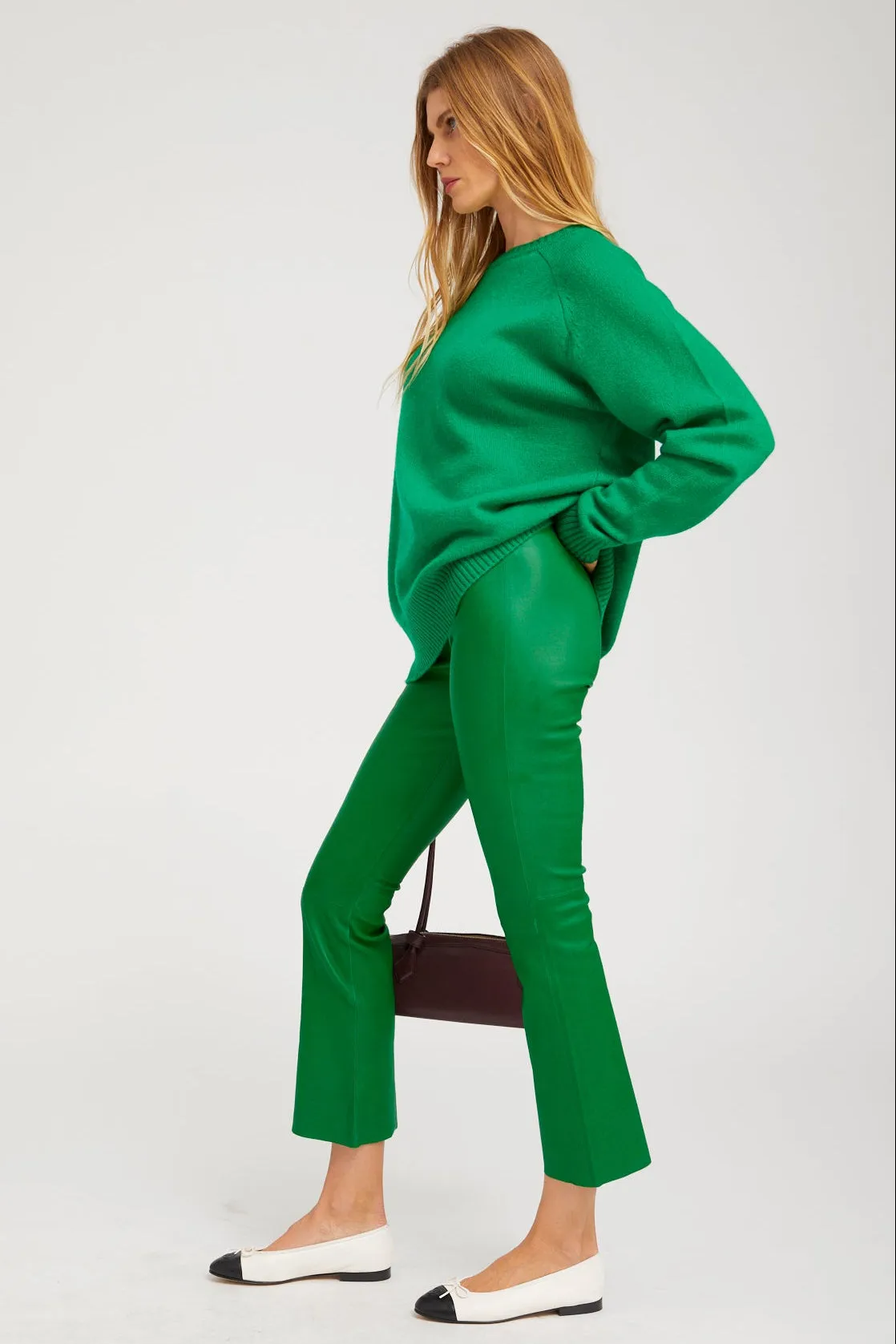 Jackie Leather Ankle Flare sold by SPRWMN product image thumbnail 2