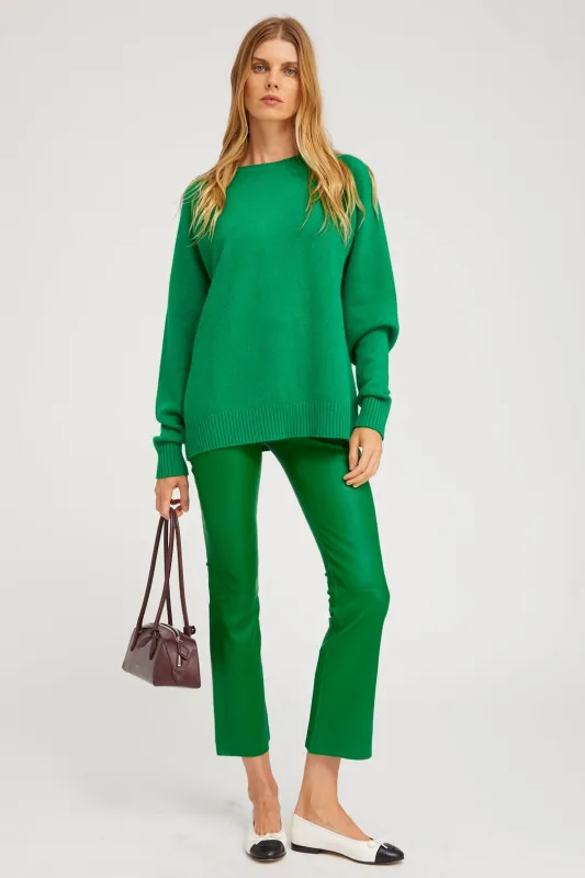 Jackie Leather Ankle Flare sold by SPRWMN