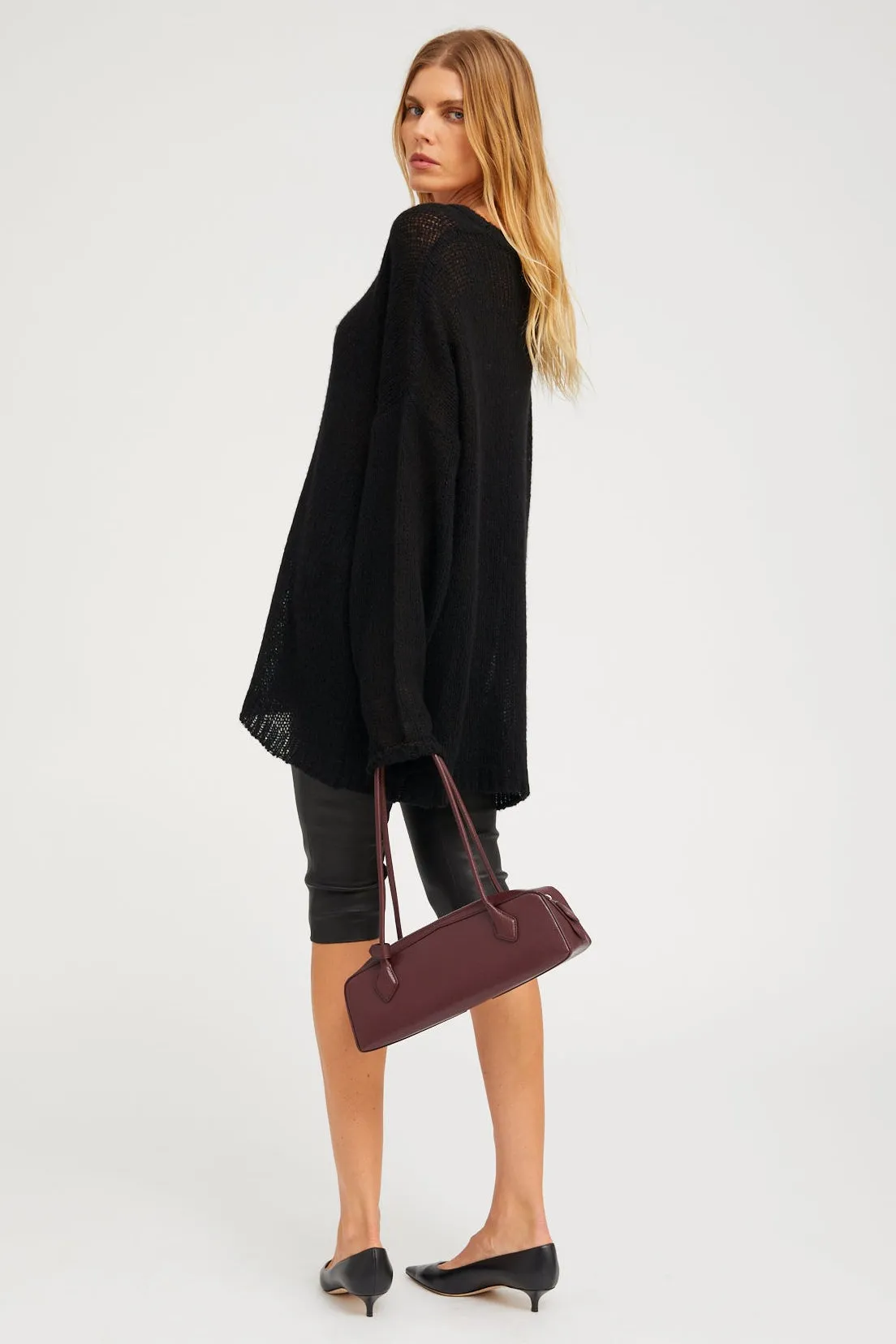 Cashmere Silk Jade Sweater sold by SPRWMN product image thumbnail 2