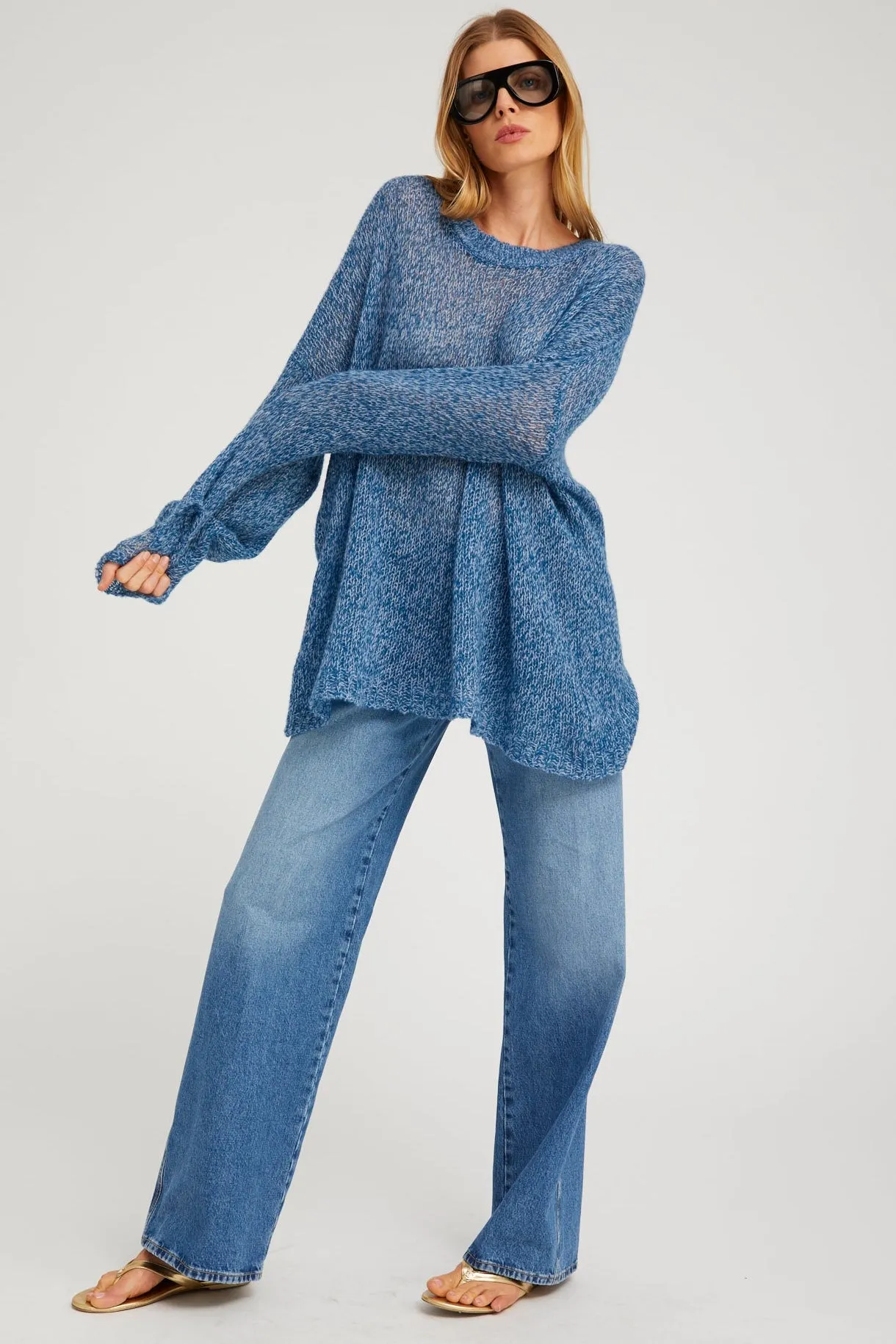 Cashmere Silk Jade Sweater sold by SPRWMN product image thumbnail 2