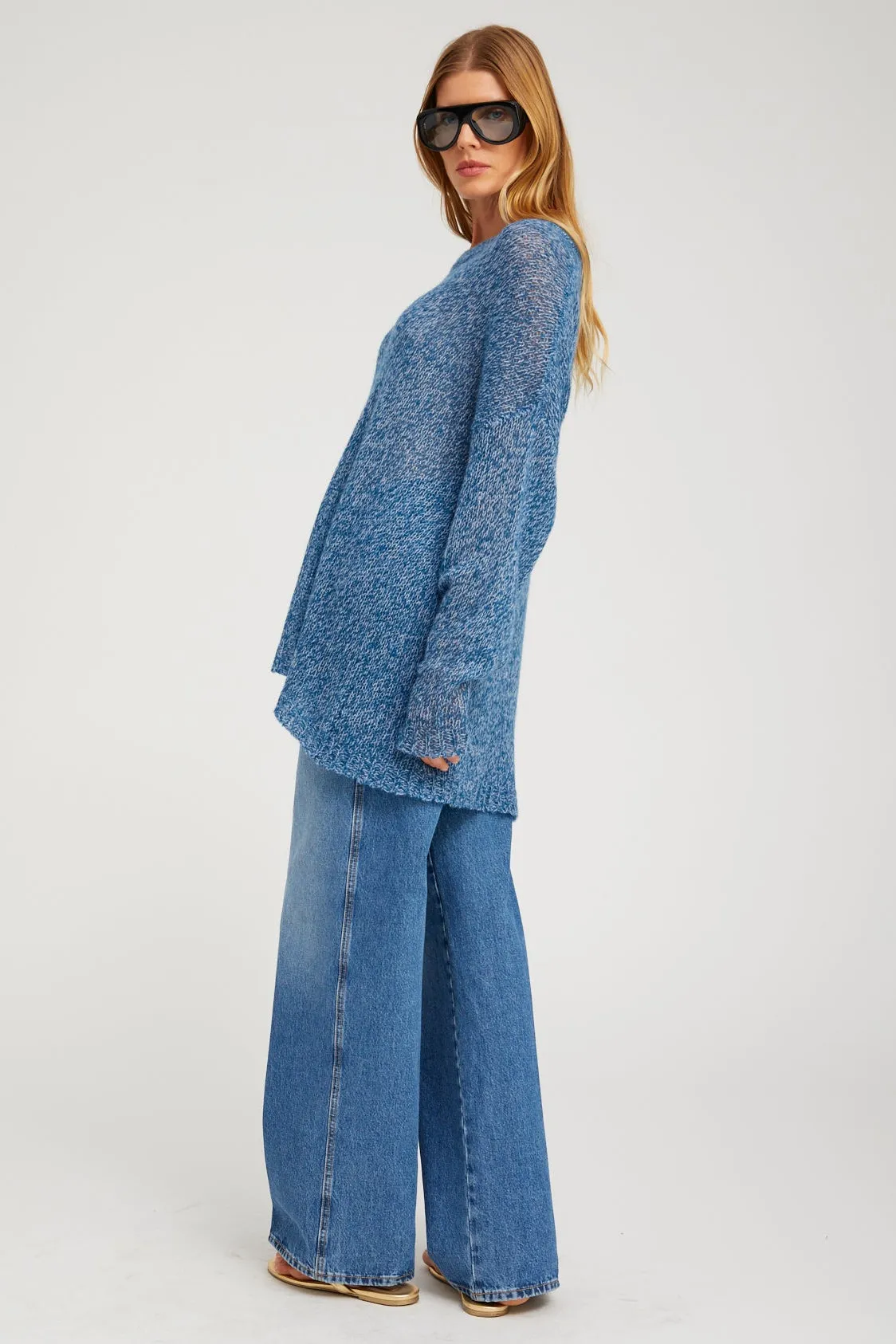 Cashmere Silk Jade Sweater sold by SPRWMN product image thumbnail 3