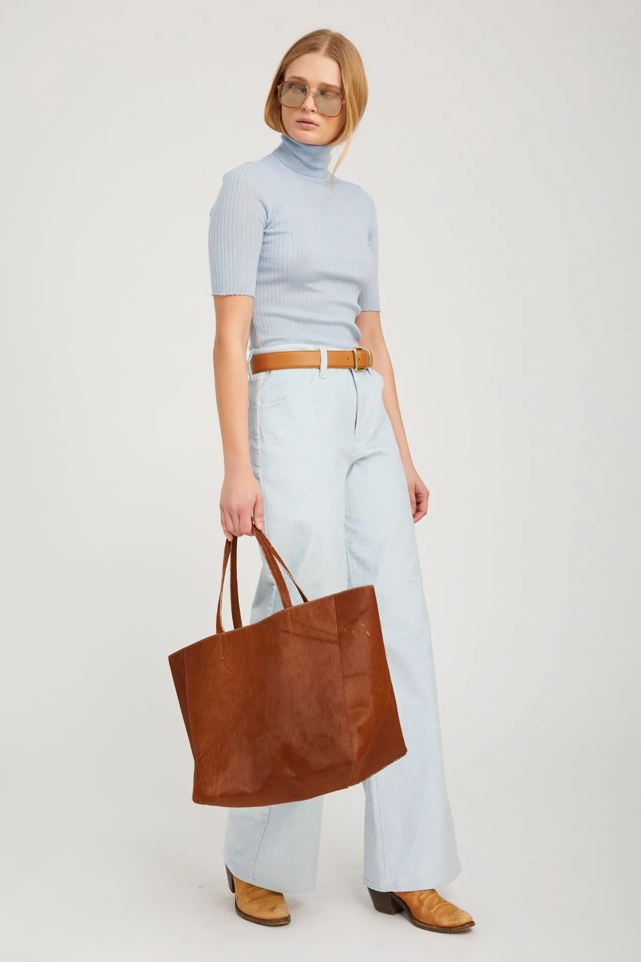 Corduroy Wide Leg Trousers sold by SPRWMN product image thumbnail 2