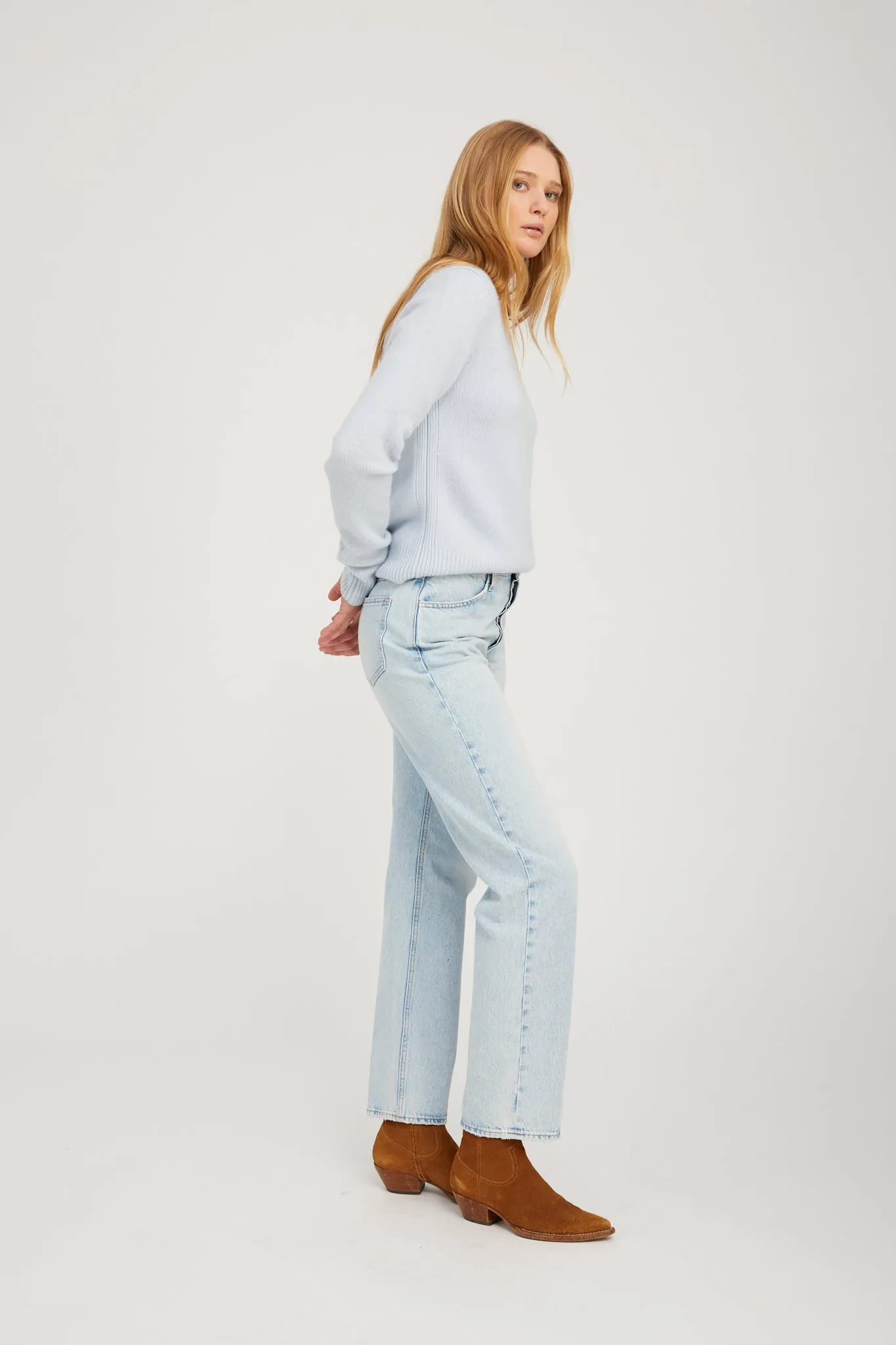 Heavy Cashmere V-Neck Sweater sold by SPRWMN product image thumbnail 3