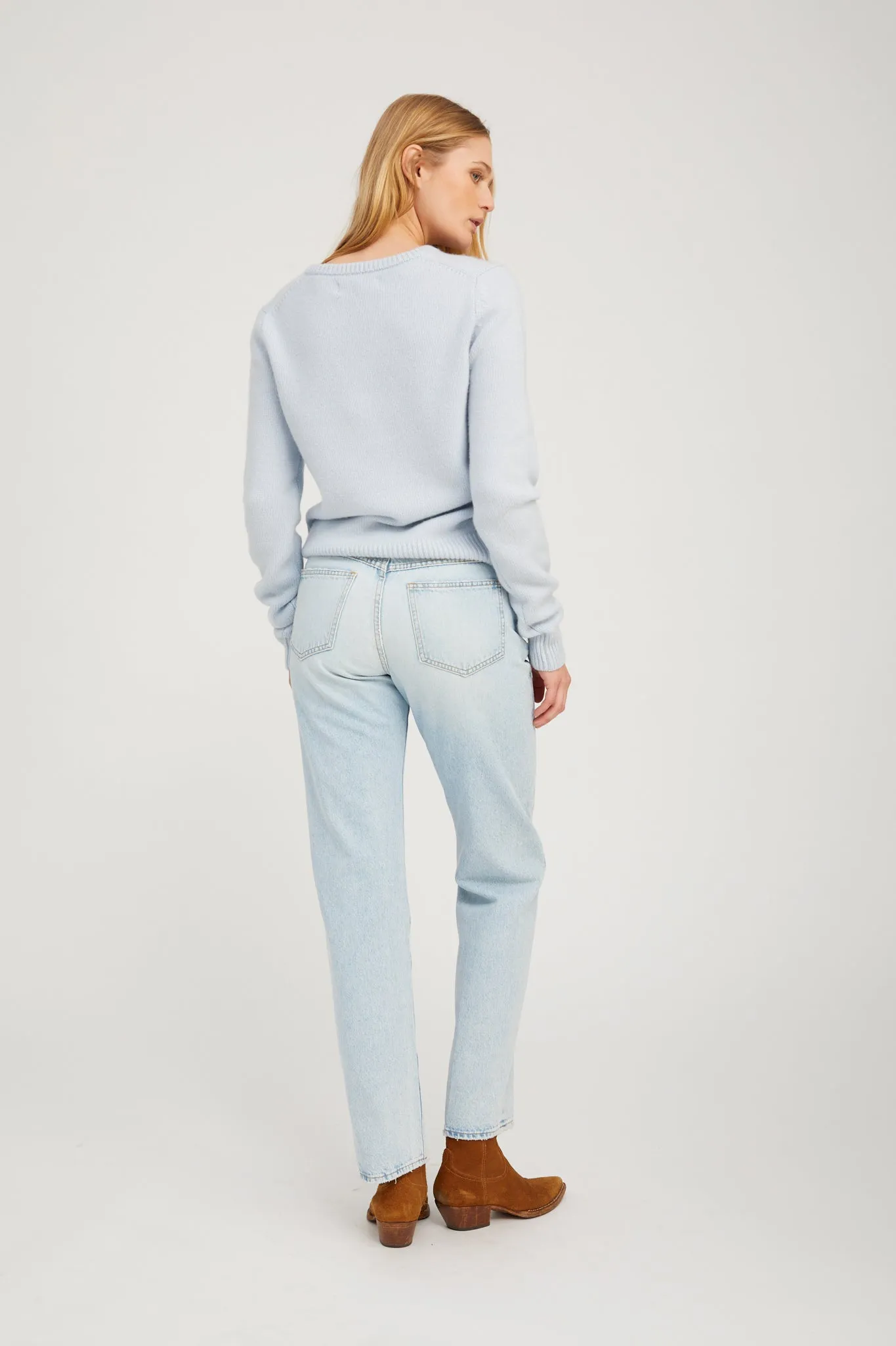 Heavy Cashmere V-Neck Sweater sold by SPRWMN product image thumbnail 4