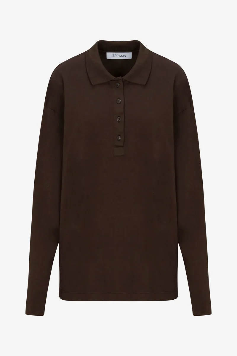 Supima Cotton Oversized Polo sold by SPRWMN
