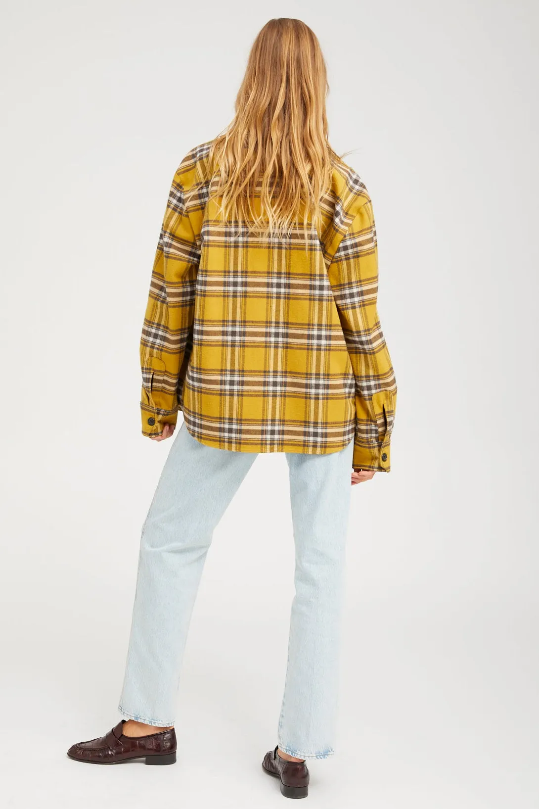 Plaid Shacket sold by SPRWMN product image thumbnail 3