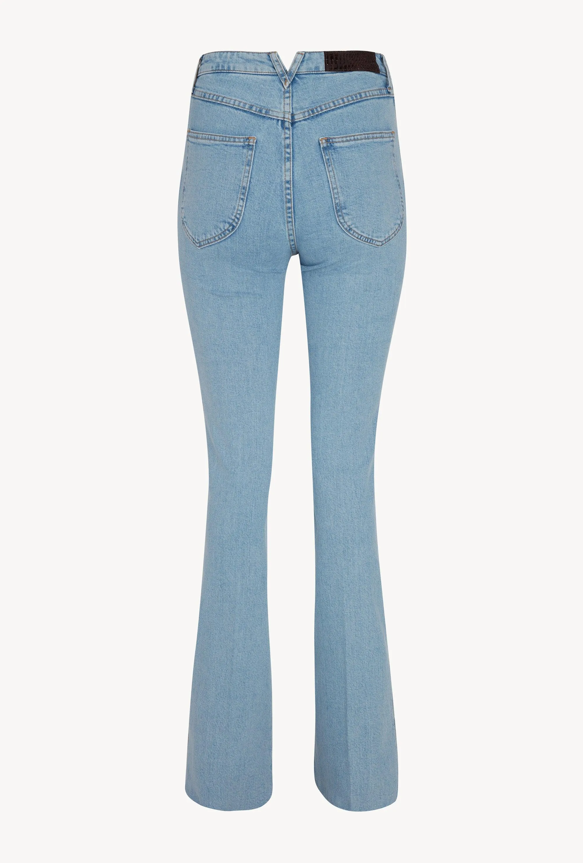 Micro Flare Denim Michelle sold by SPRWMN product image thumbnail 4