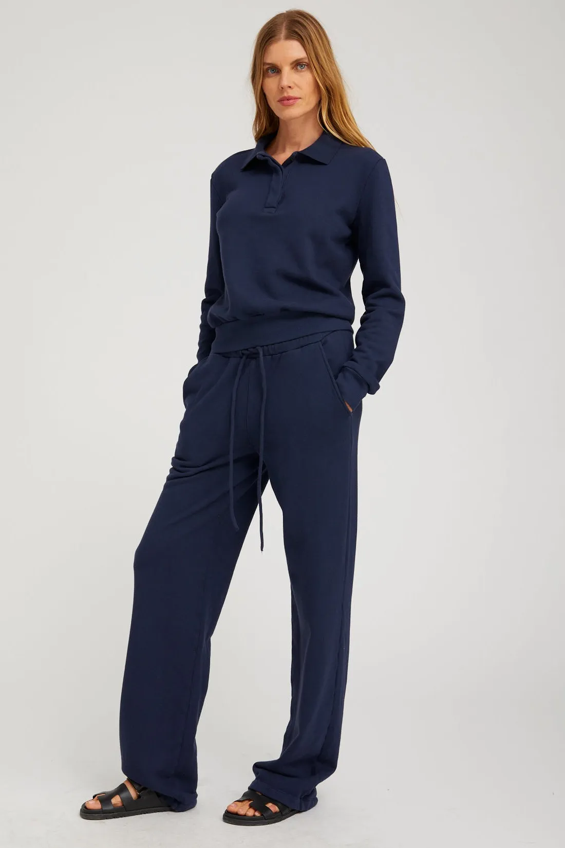 Cotton Terry Straight Leg Sweatpants sold by SPRWMN product image thumbnail 2