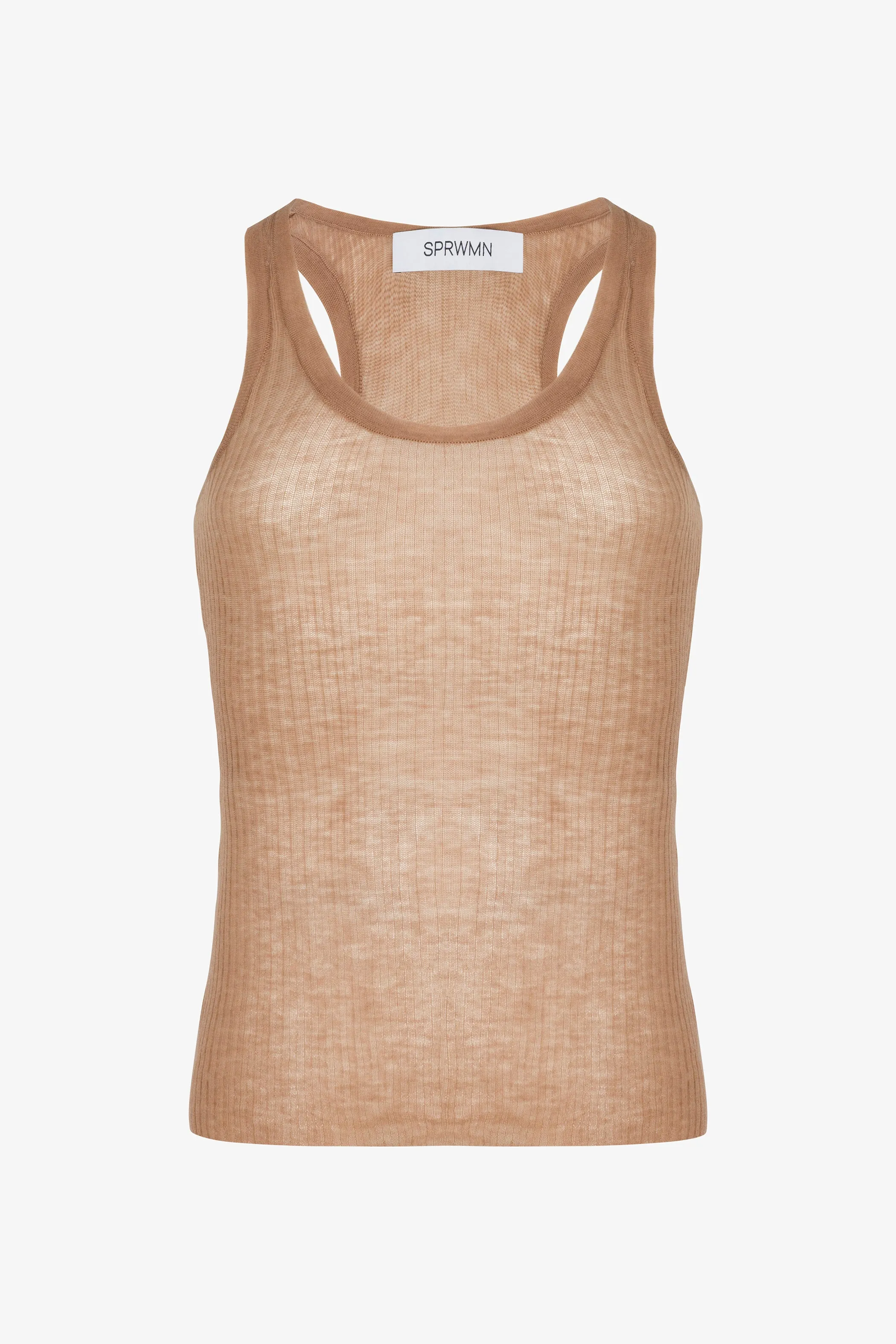 Tissue Scoop Neck Tank sold by SPRWMN