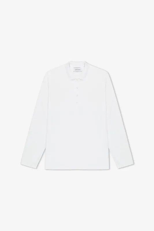 Supima Cotton Oversized Polo made by SPRWMN