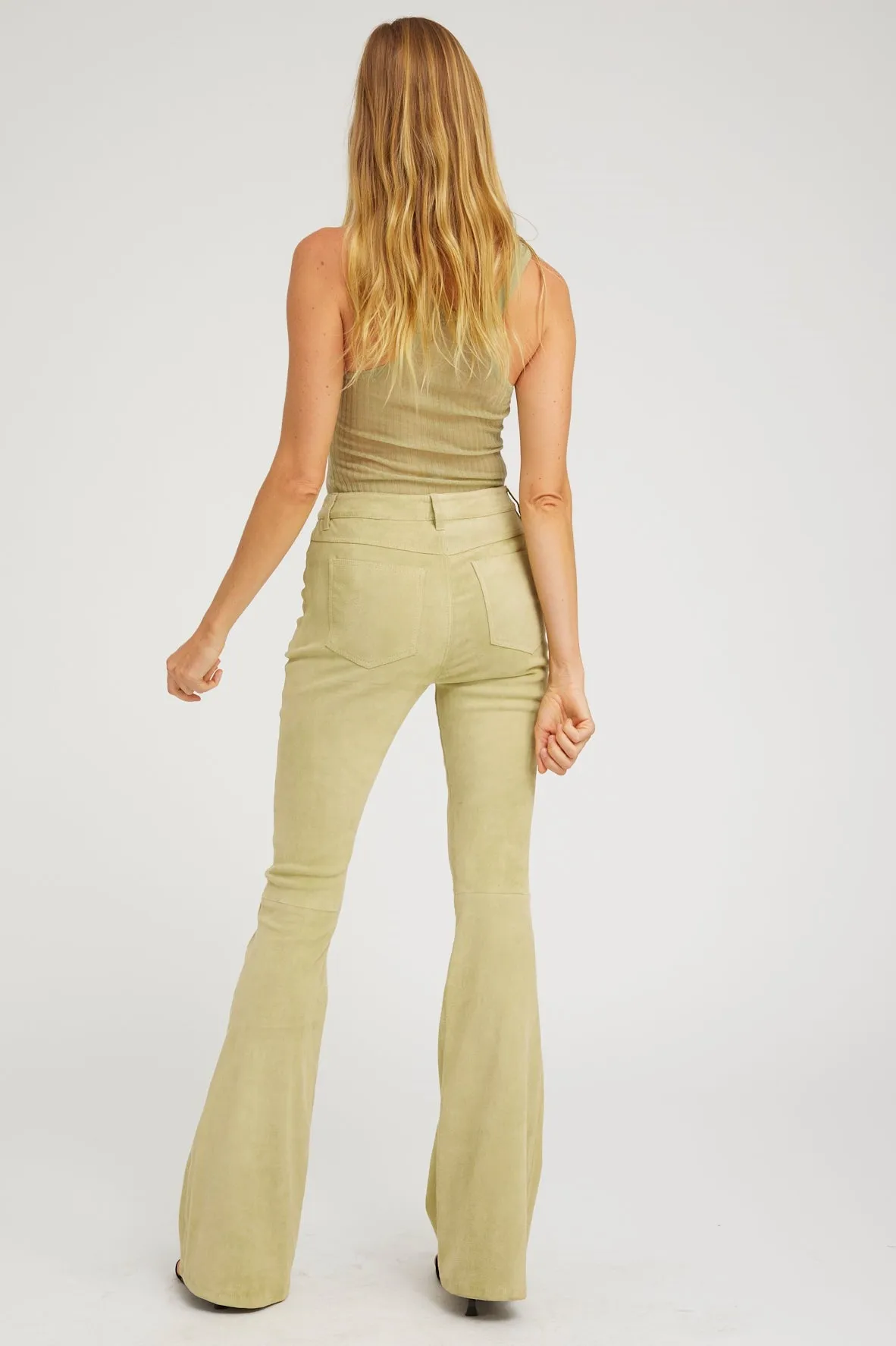 Suede 5 Pocket Micro Flare sold by SPRWMN product image thumbnail 3