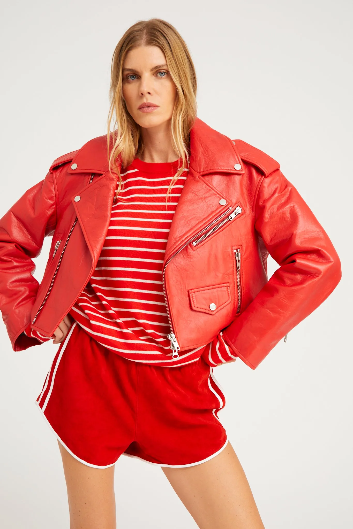 Leather Athletic Slip Shorts sold by SPRWMN product image thumbnail 4