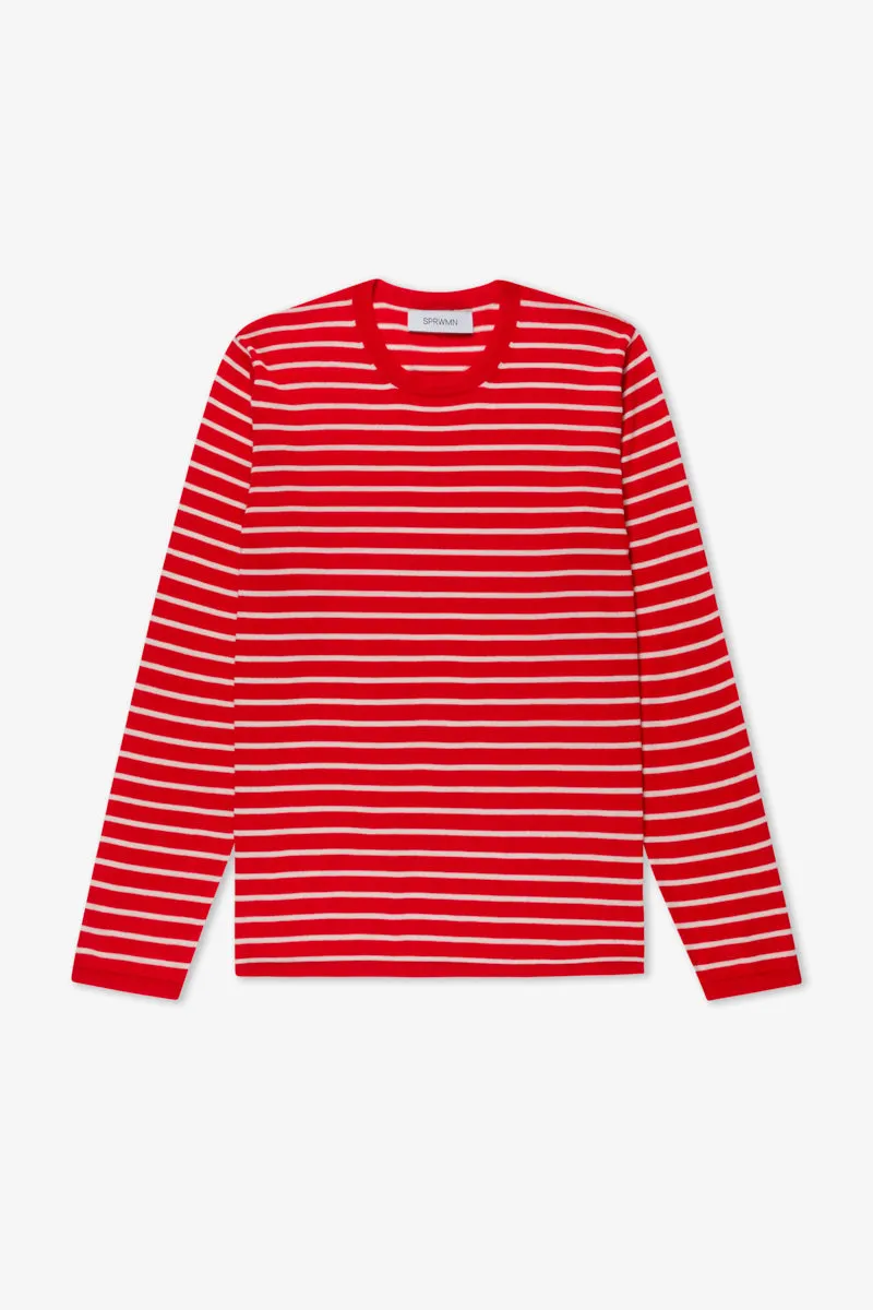 Cashmere Long Sleeve Tee sold by SPRWMN product image thumbnail 4