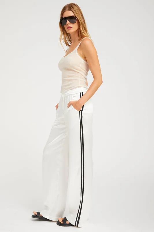 Silk Baggy Athletic Pants made by SPRWMN