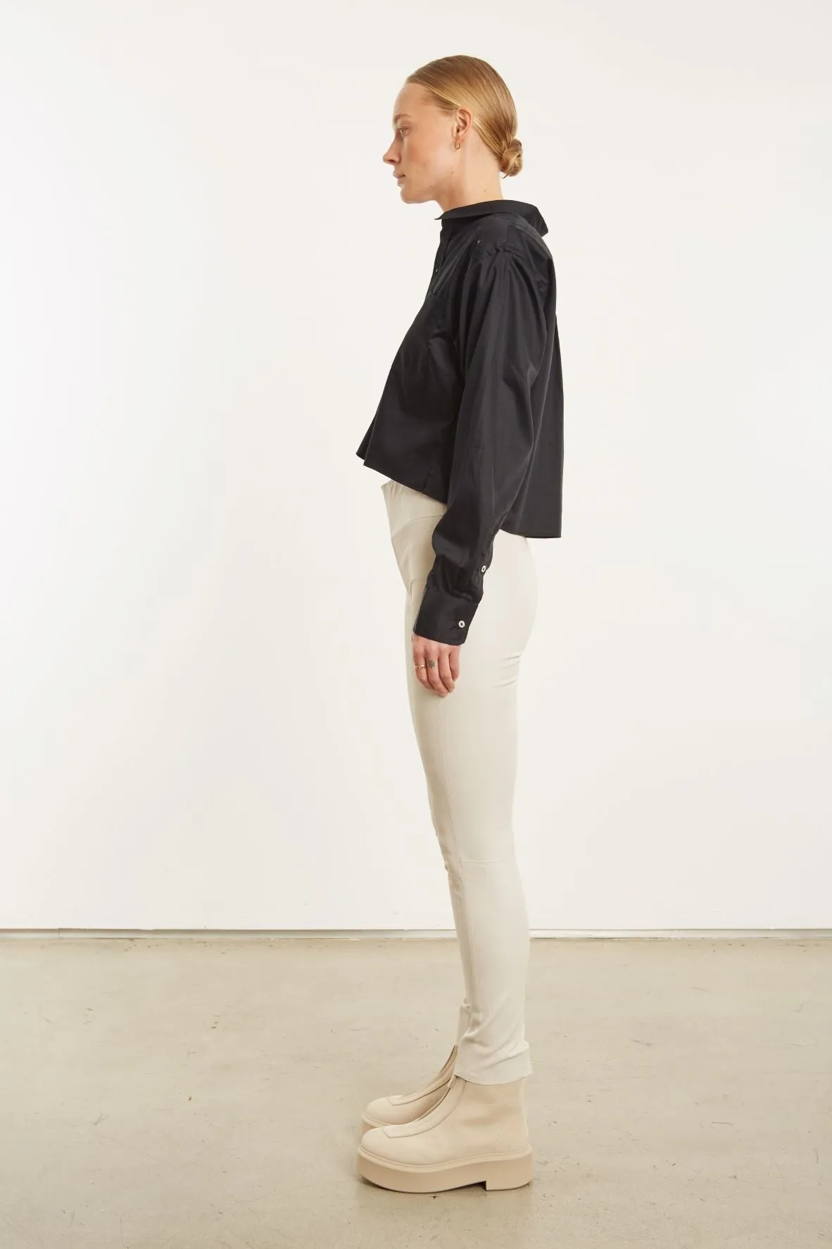 Chalk Leather Ankle sold by SPRWMN product image thumbnail 2