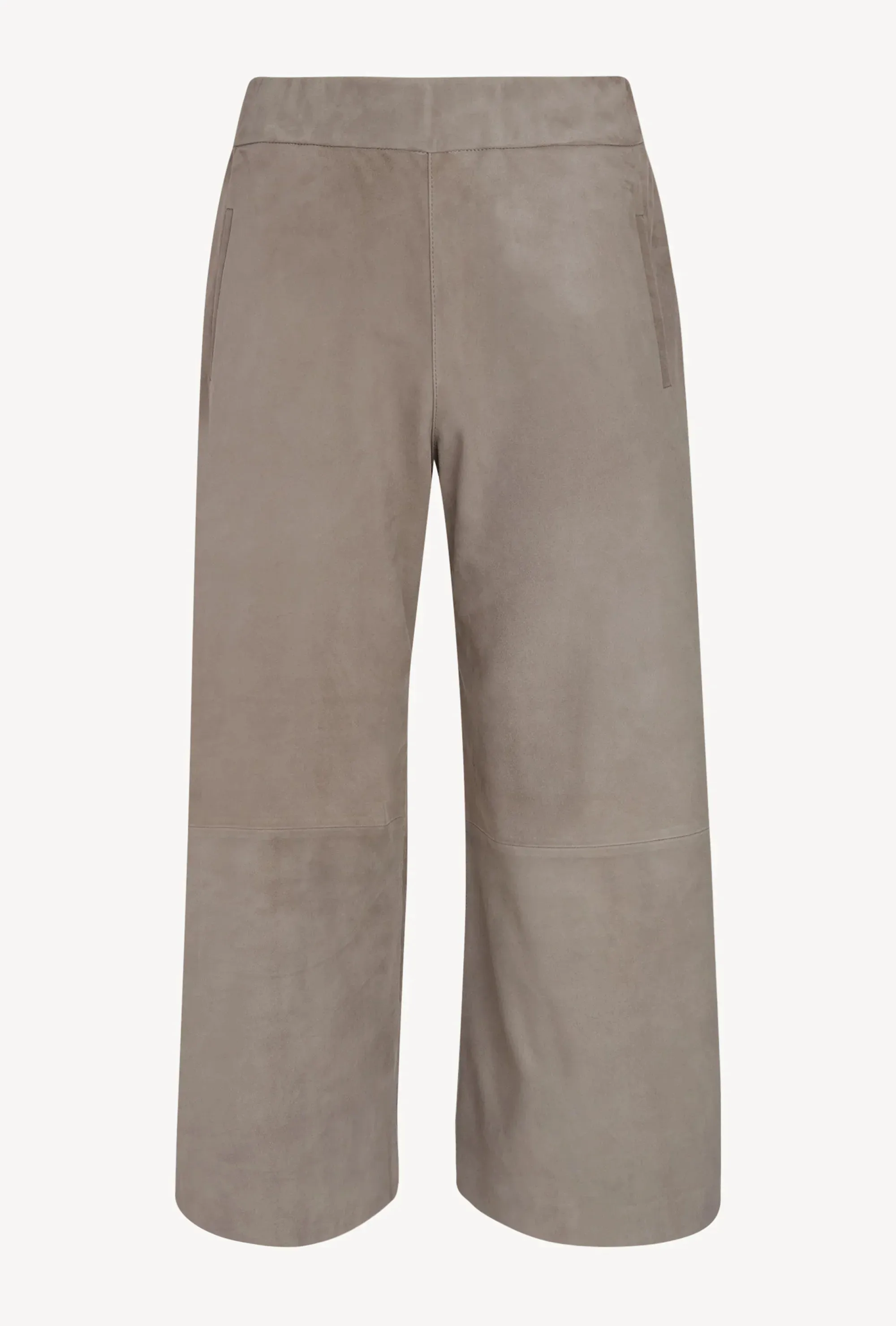 Grey Suede Culotte Pants sold by SPRWMN product image thumbnail 4