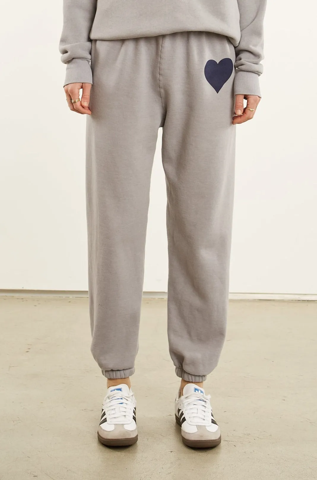 Grey Heart Sweatpants sold by SPRWMN product image thumbnail 3