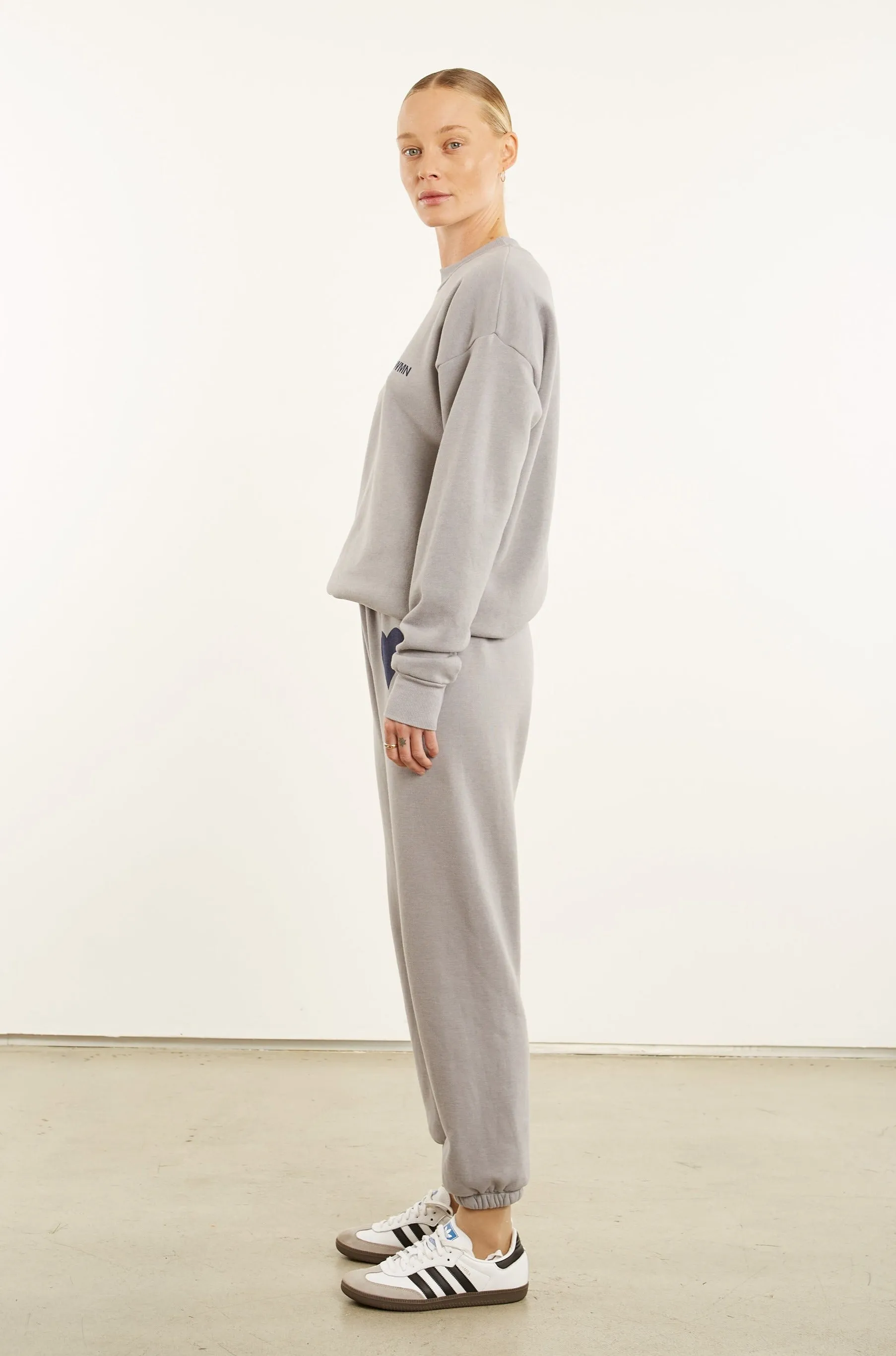 Grey Heart Sweatpants sold by SPRWMN product image thumbnail 4