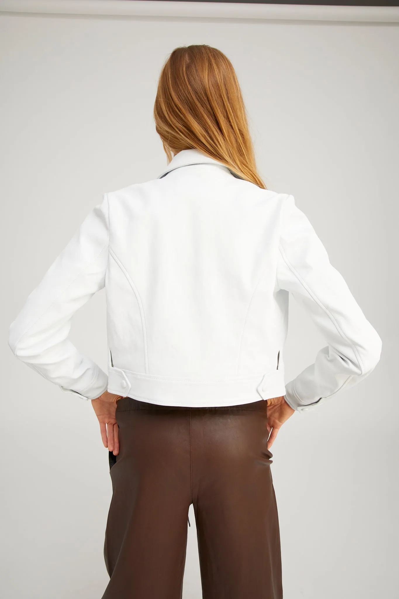 Leather Hardy Jacket sold by SPRWMN product image thumbnail 4